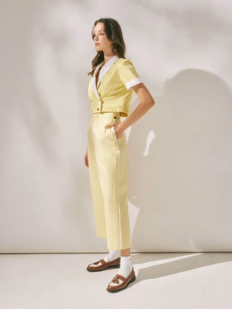 ASV (RS24) Isabelle Women Culotte Pants Yellow