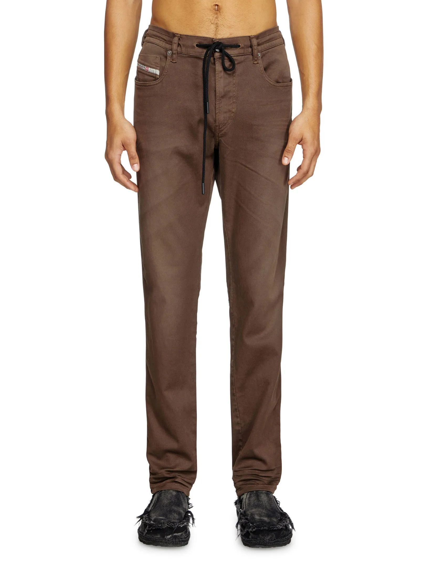 DIESEL Men Jeans Pants 2062 D-STRUKT-B JOGG Swea Brown