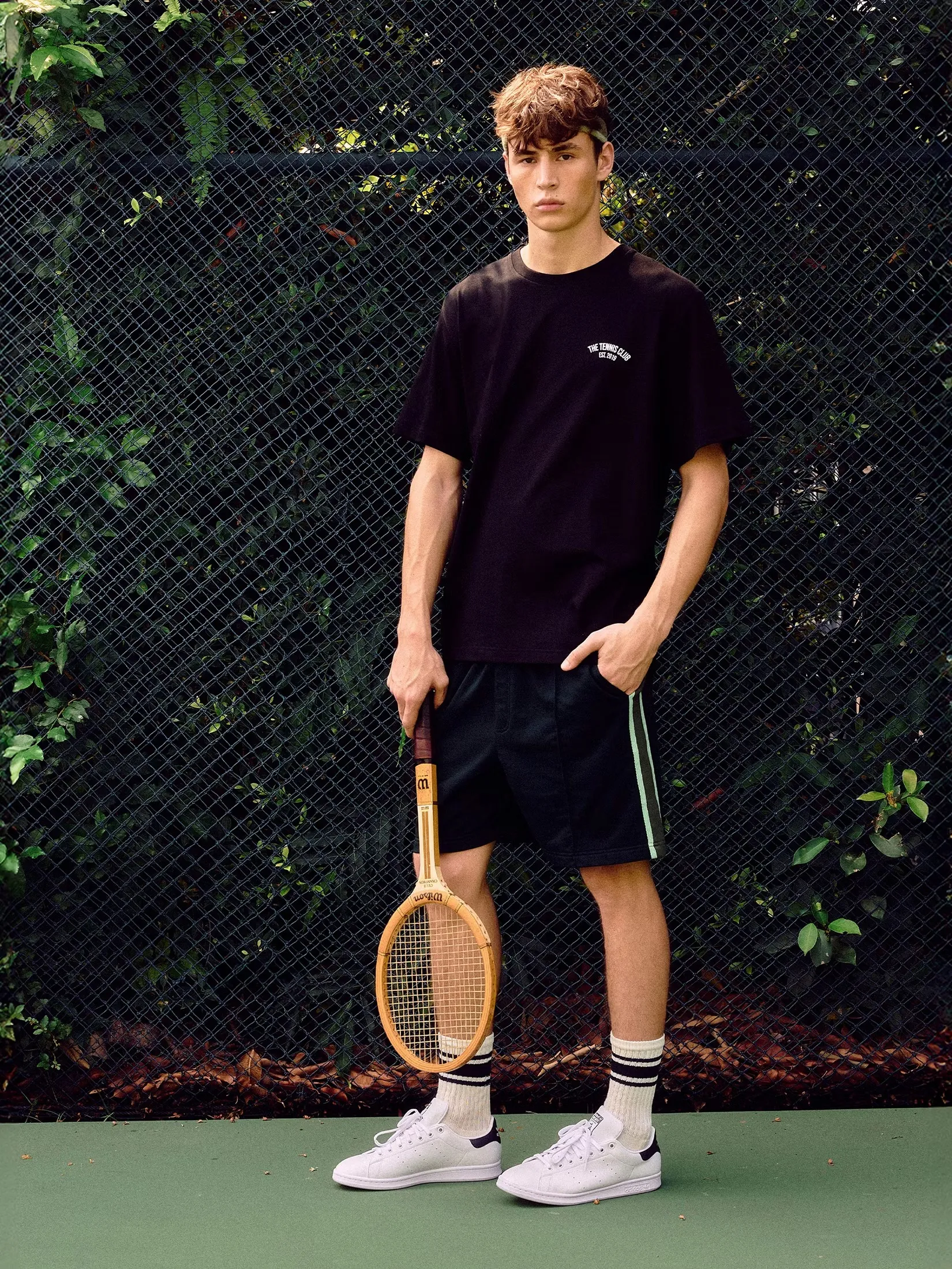 MOO [MOO 5/25] Jersey Track Shorts Green