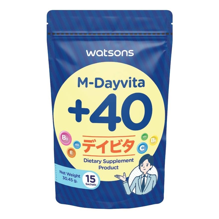 Watsons M-Dayvita +40 (Dietary Supplement Product) 15 Sachets