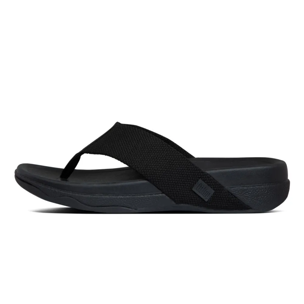 FitFlop™ Men's SURFER Model AQ2-001 Black Size - 10 UK