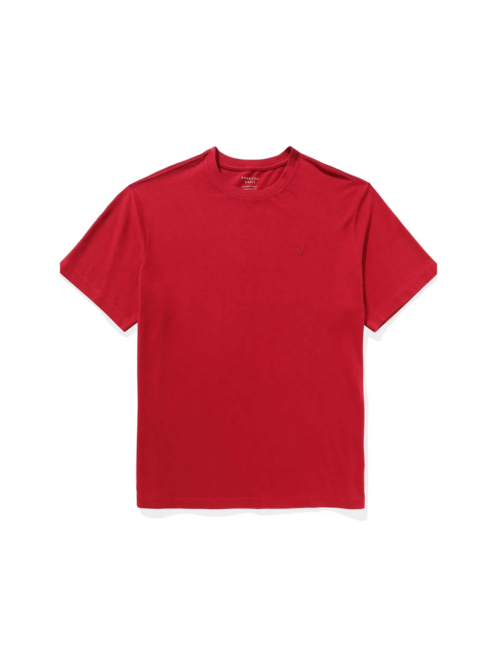 AMERICAN EAGLE MEN K-INTL SS CORE P/C DYE NEW EAGLE - INTL 552 PICANTE Size - L