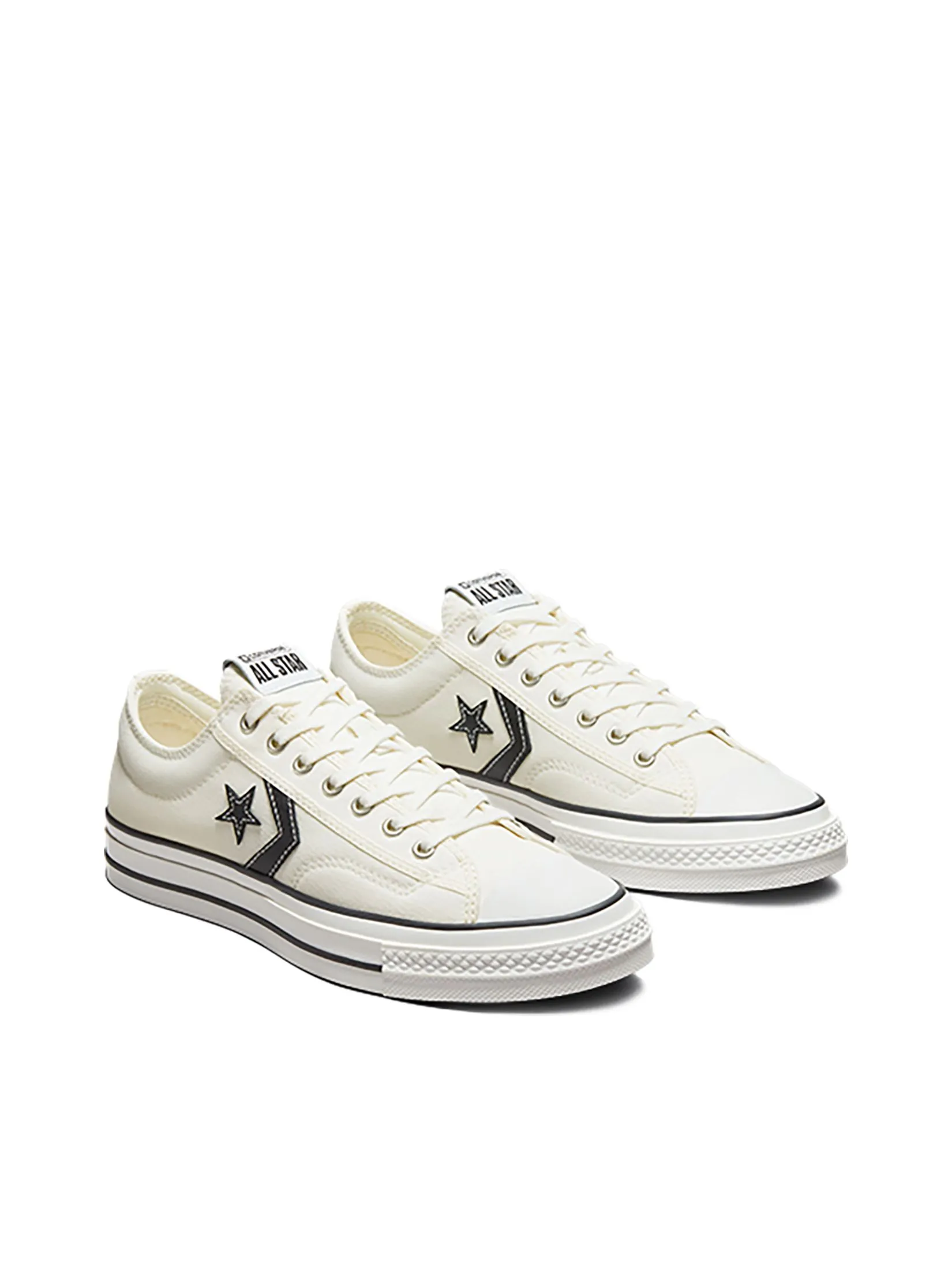 CONVERSE Men Sneakers Star Player 76 Premium Canvas OX White