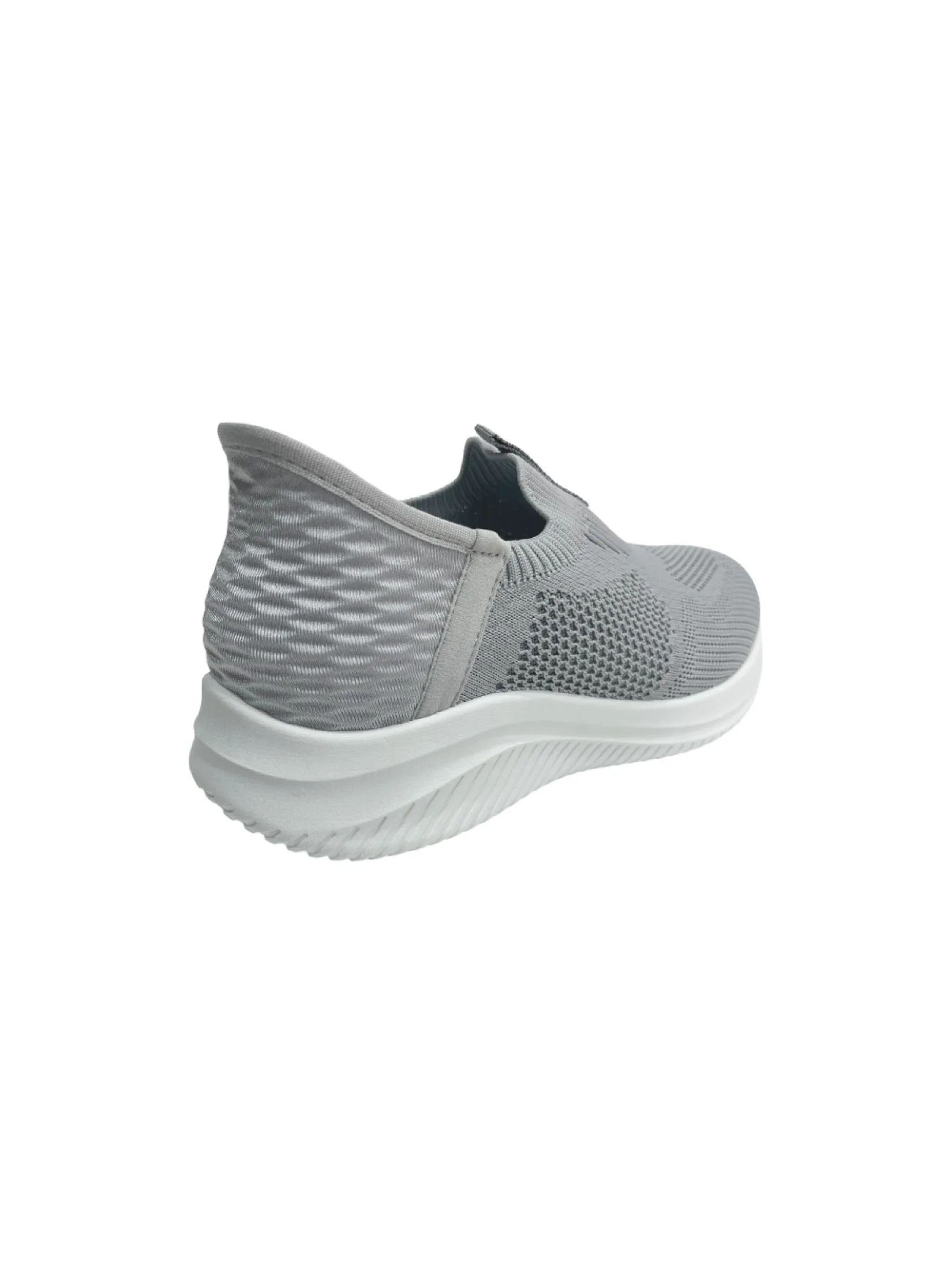 D'ARTE Sneakers, slip-on shoes with reinforced heel, grey, model D55-24531