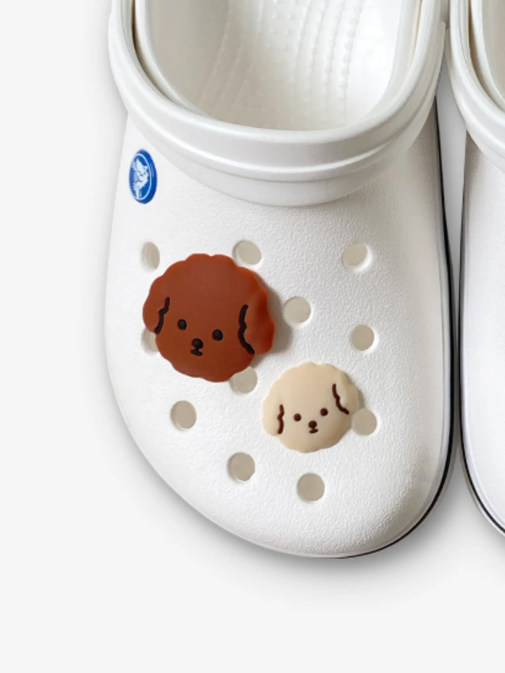 MILL AND MOI MNM Silicone charm - Poodle Brown (L)