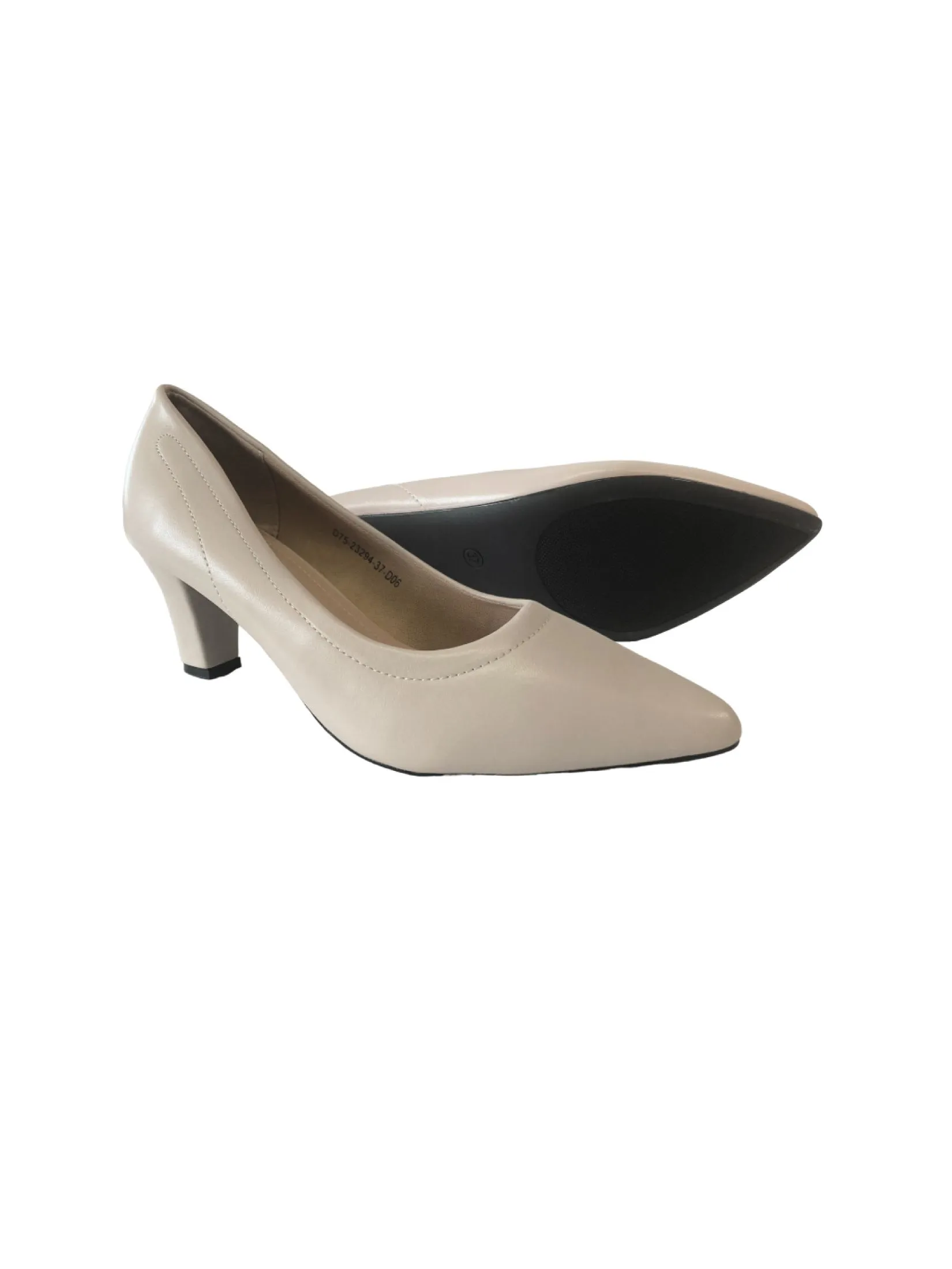 D'ARTE Beige High heel pump shoes, model D75-23294