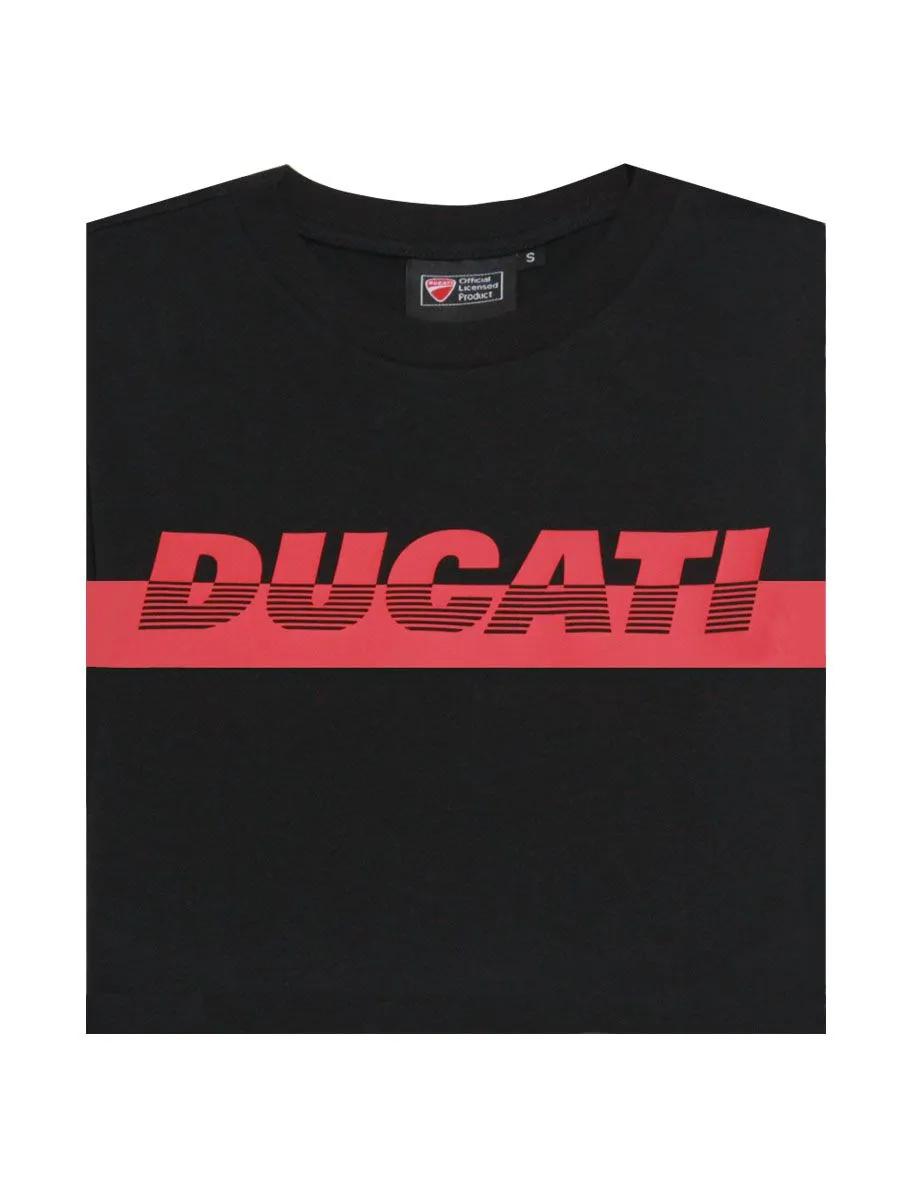 DUCATI BLACK T-shirt for men DCT52 060