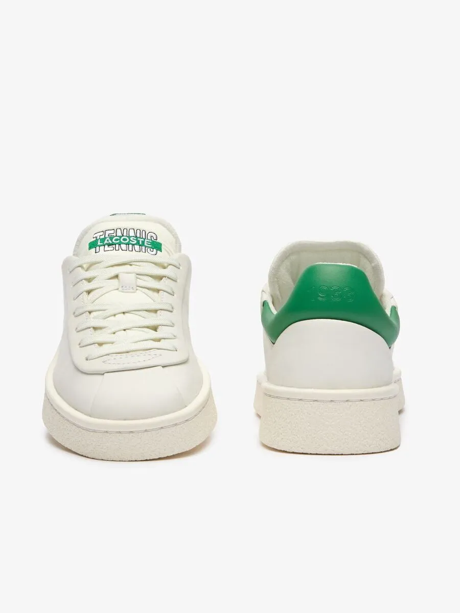 LACOSTE White Women’s Baseshot Premium Leather Trainers
