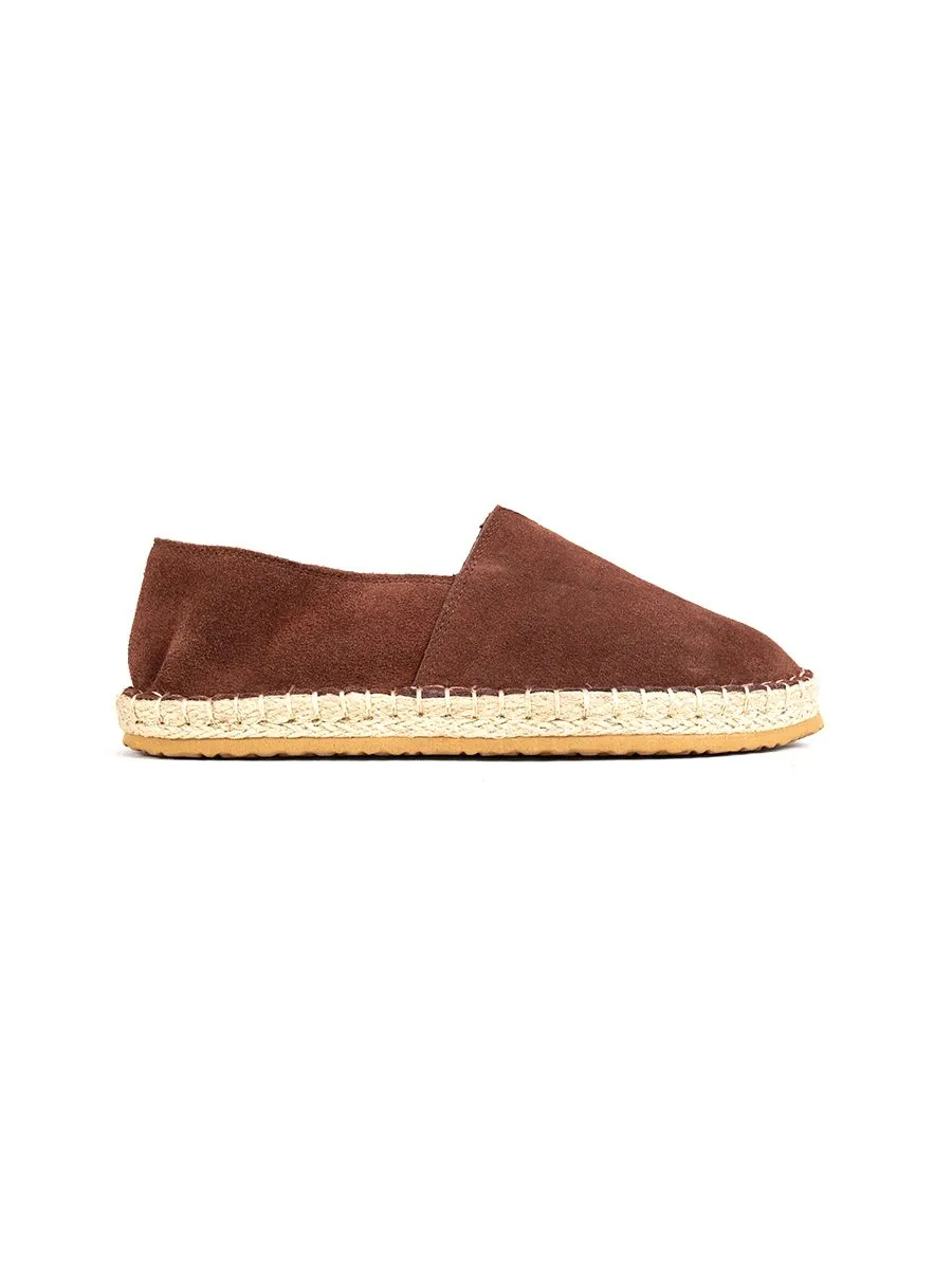 HEAVY Men's Casaul Espadrilles slip ons PC Brown