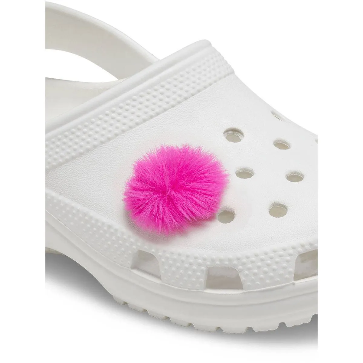 CROCS Jibbitz Shoes Charm Neon Mini Pink Puff Ball Multi Color - CR024AC447DLTH
