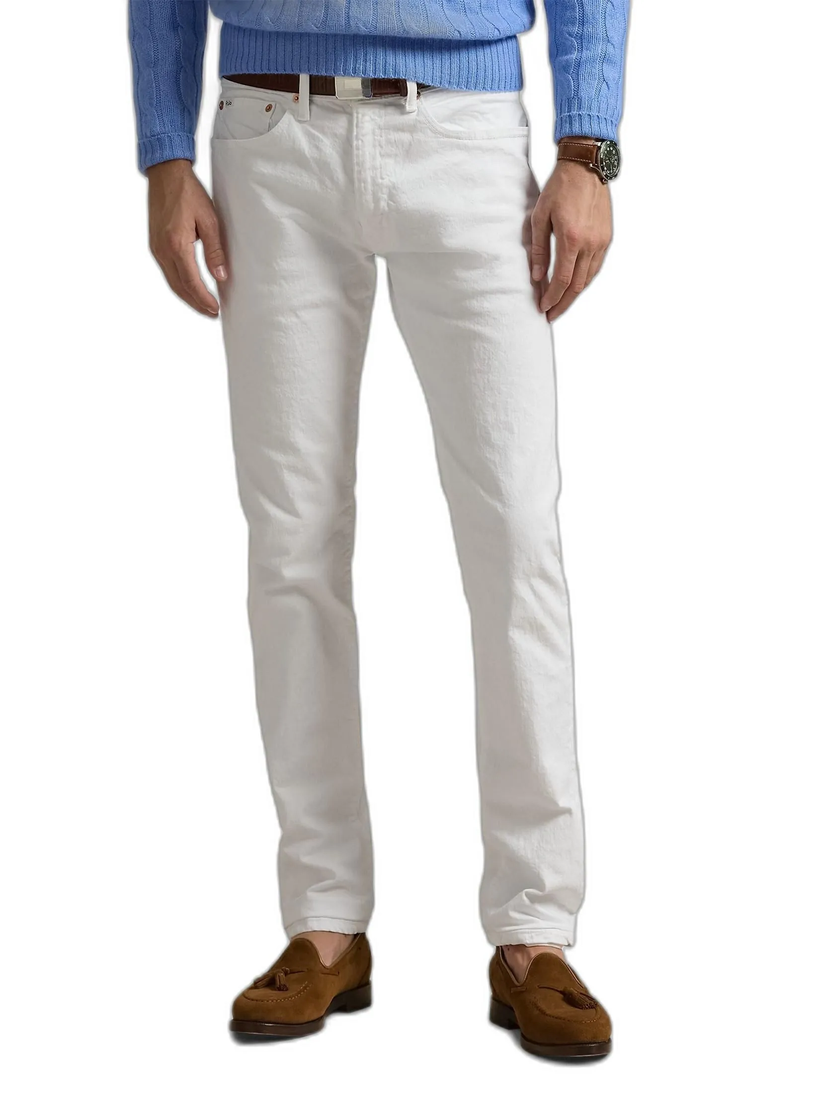 POLO RALPH LAUREN Men Jeans-Sullivan Slim Stretch Jean MNPODNM10920348-White