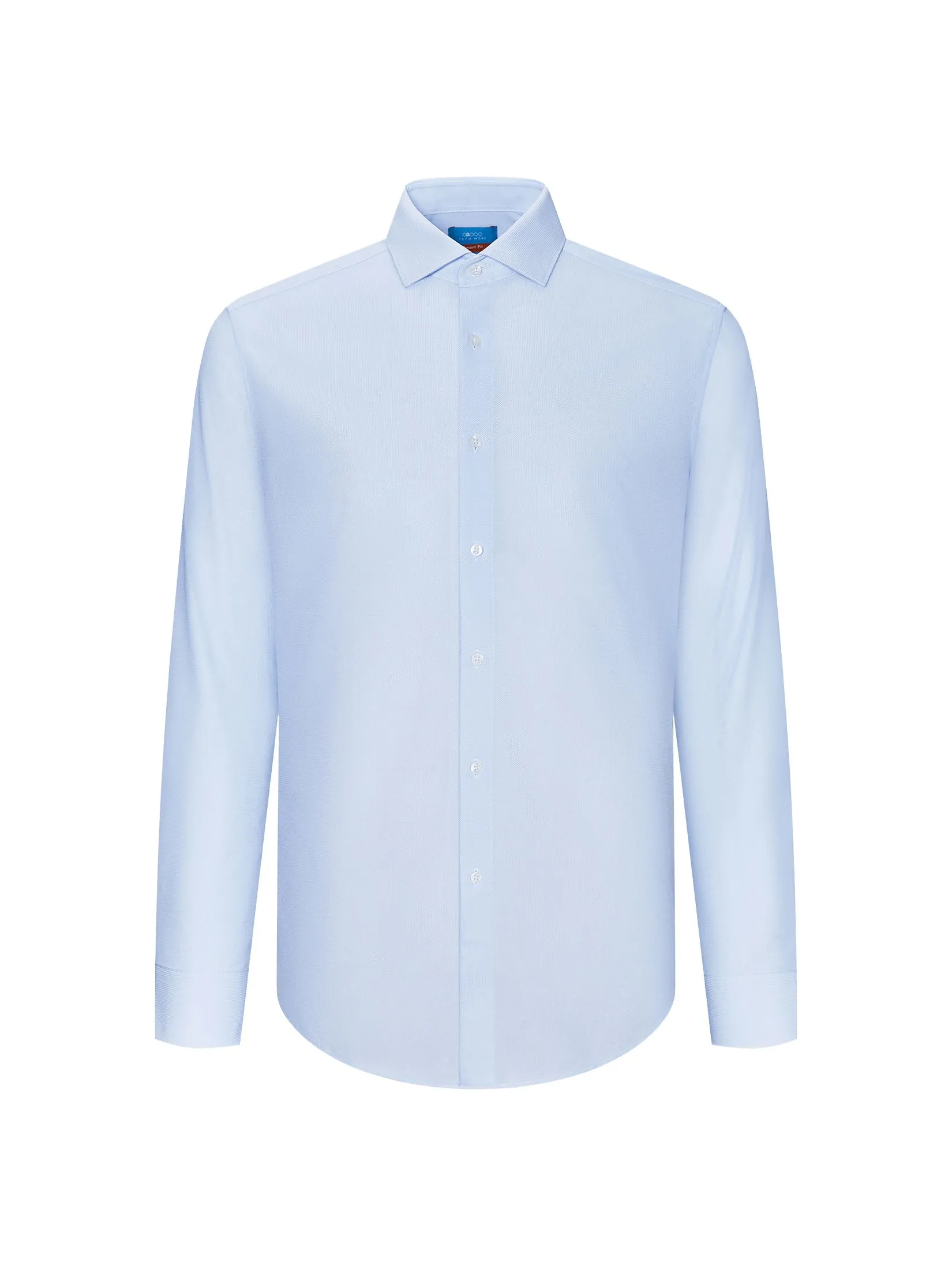 G2000 Men Clothing Non-Iron Dry 2 Tone Dry Shirt  Smart Fit - Blue