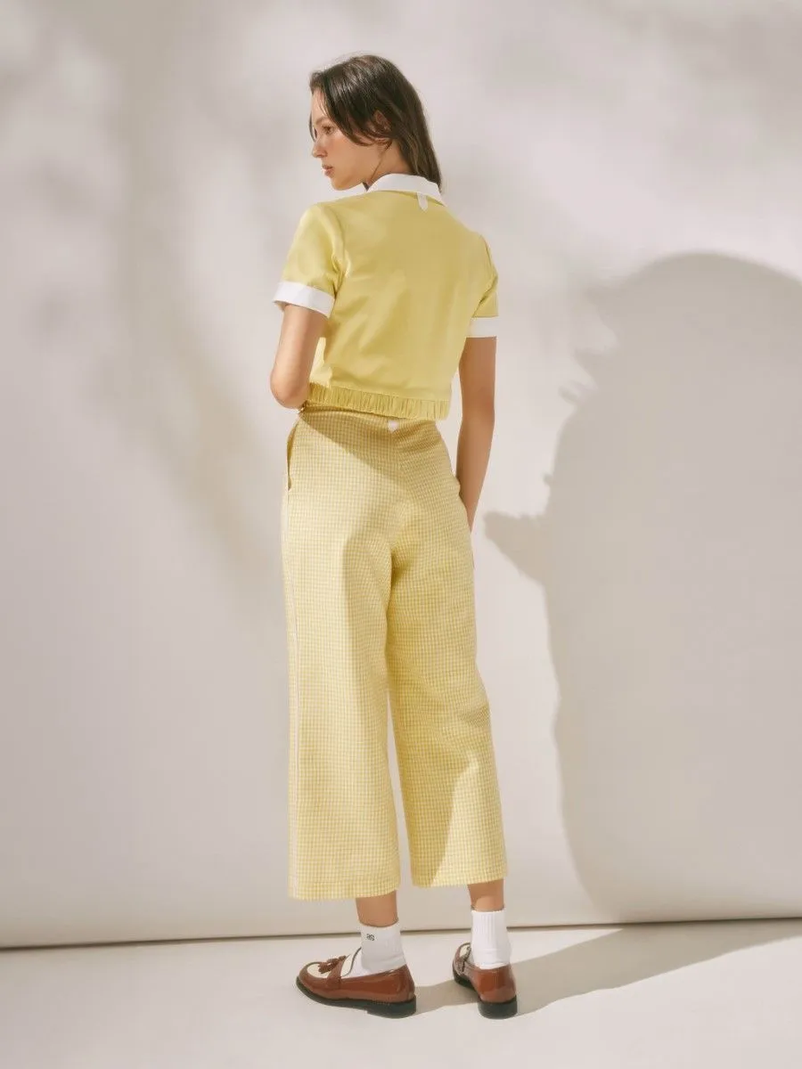 ASV (RS24) Isabelle Women Culotte Pants Yellow