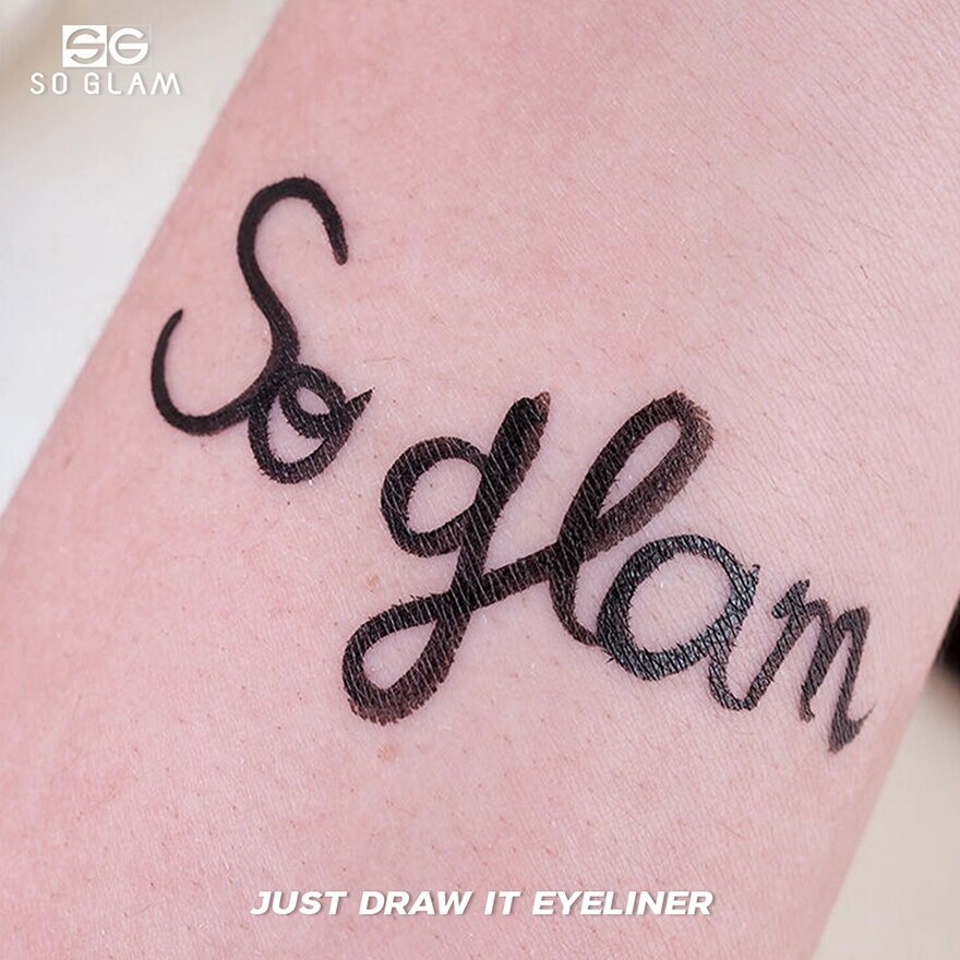 So Glam Just Draw It Eyeliner 1ml. 01 Black