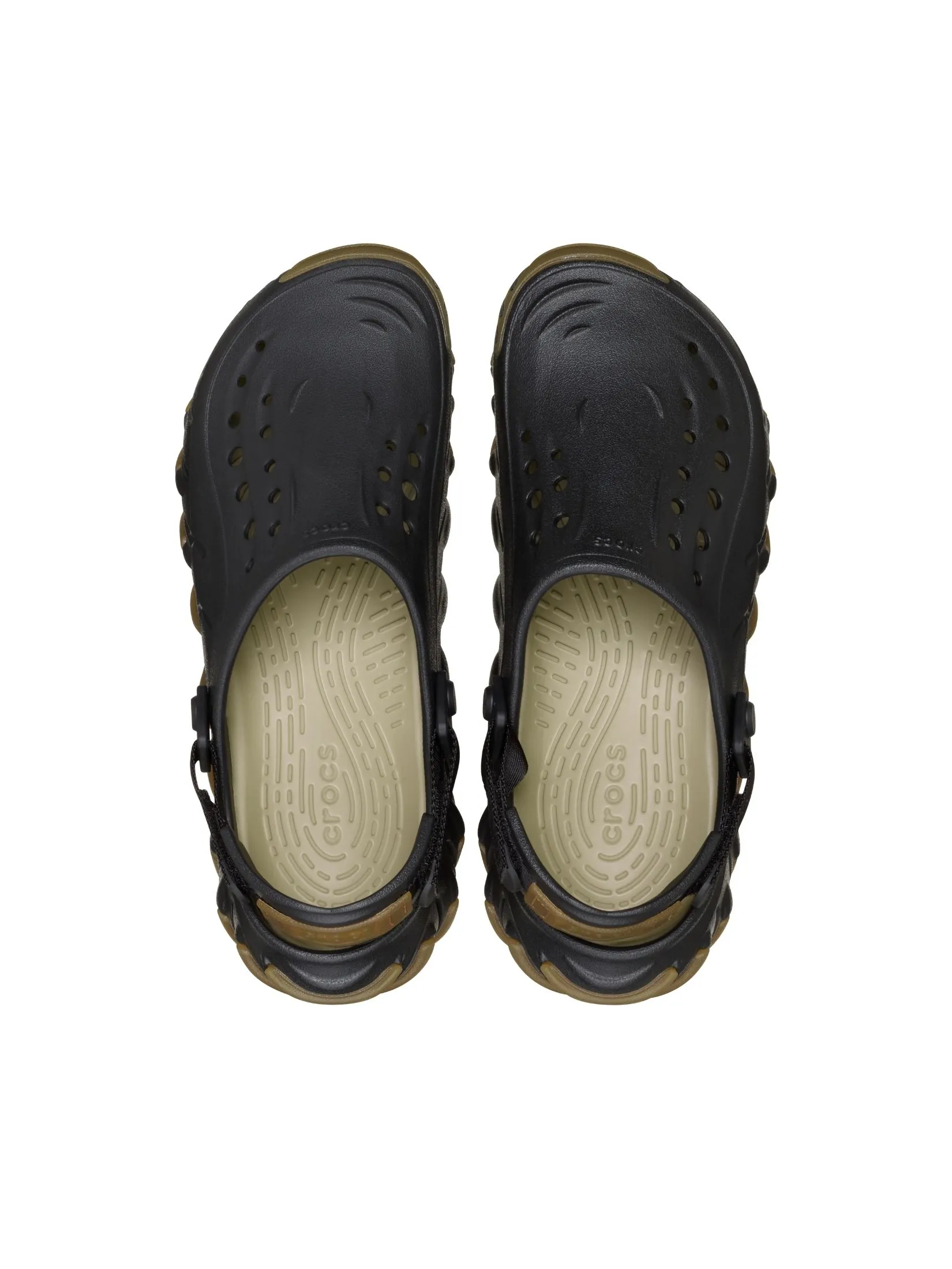 CROCS UNISEX ECHO GUM RO CLOG - BLACK