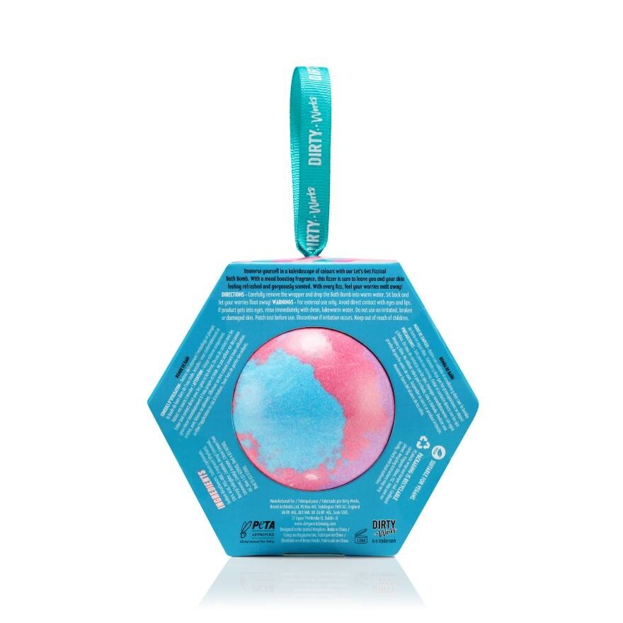 Dirty Works Let's Get Fizzical Bath Bomb 150g.