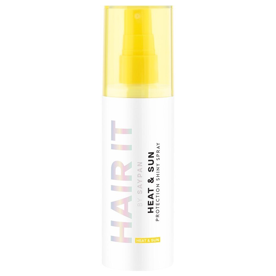 Hair It Heat  Sun Protection Shiny Spray 100 G. - Yellow