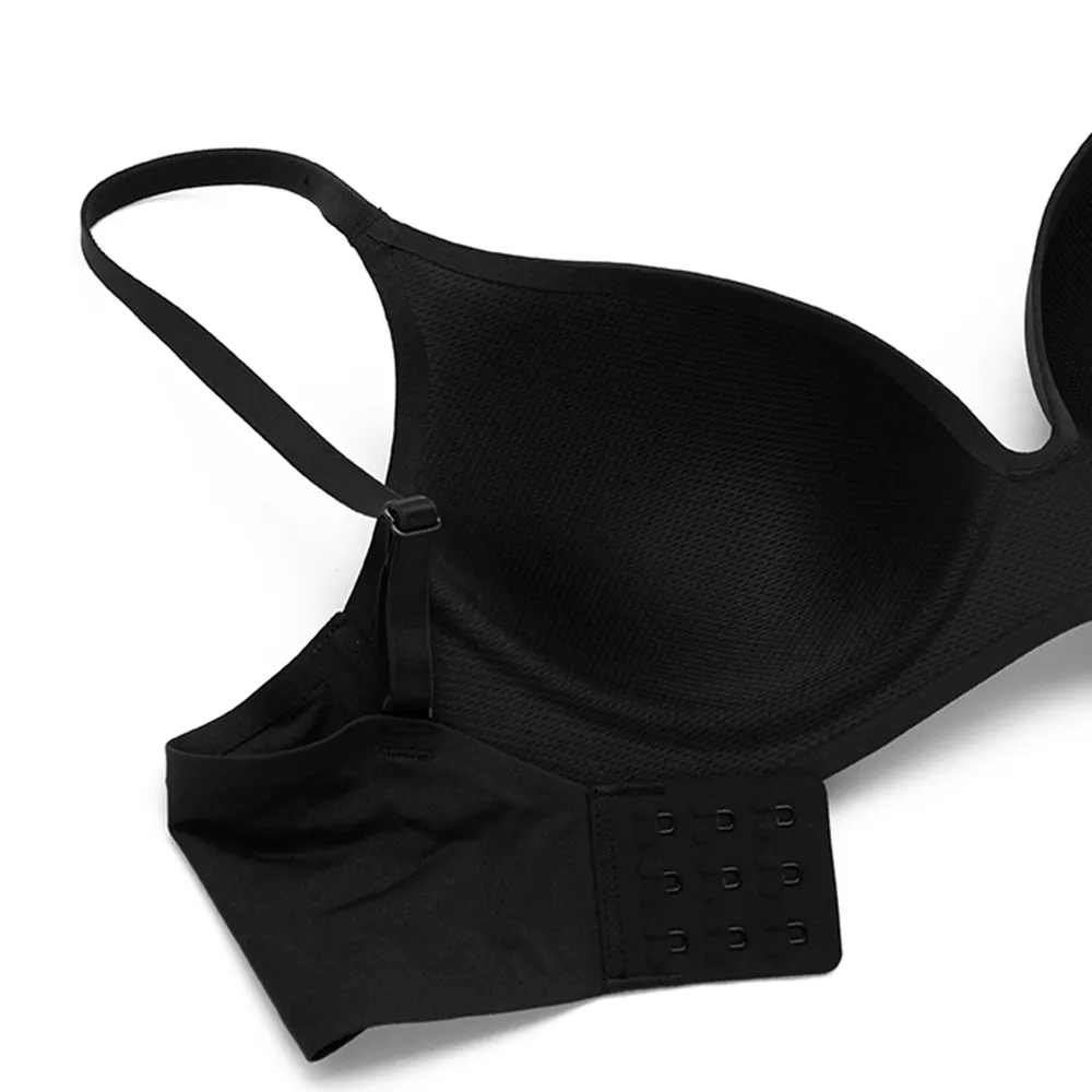 SABINA BRA BRALESS WIRELESS Seamless Fit Pretty Perfect Collection Style no. SBU9700BK Black