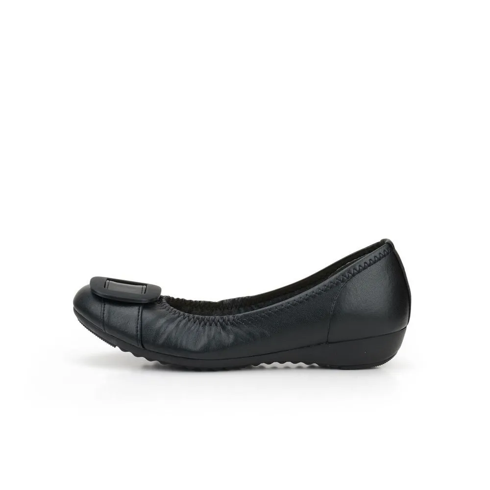 JOLI SNOB Black Comfort Flat ACT-39081
