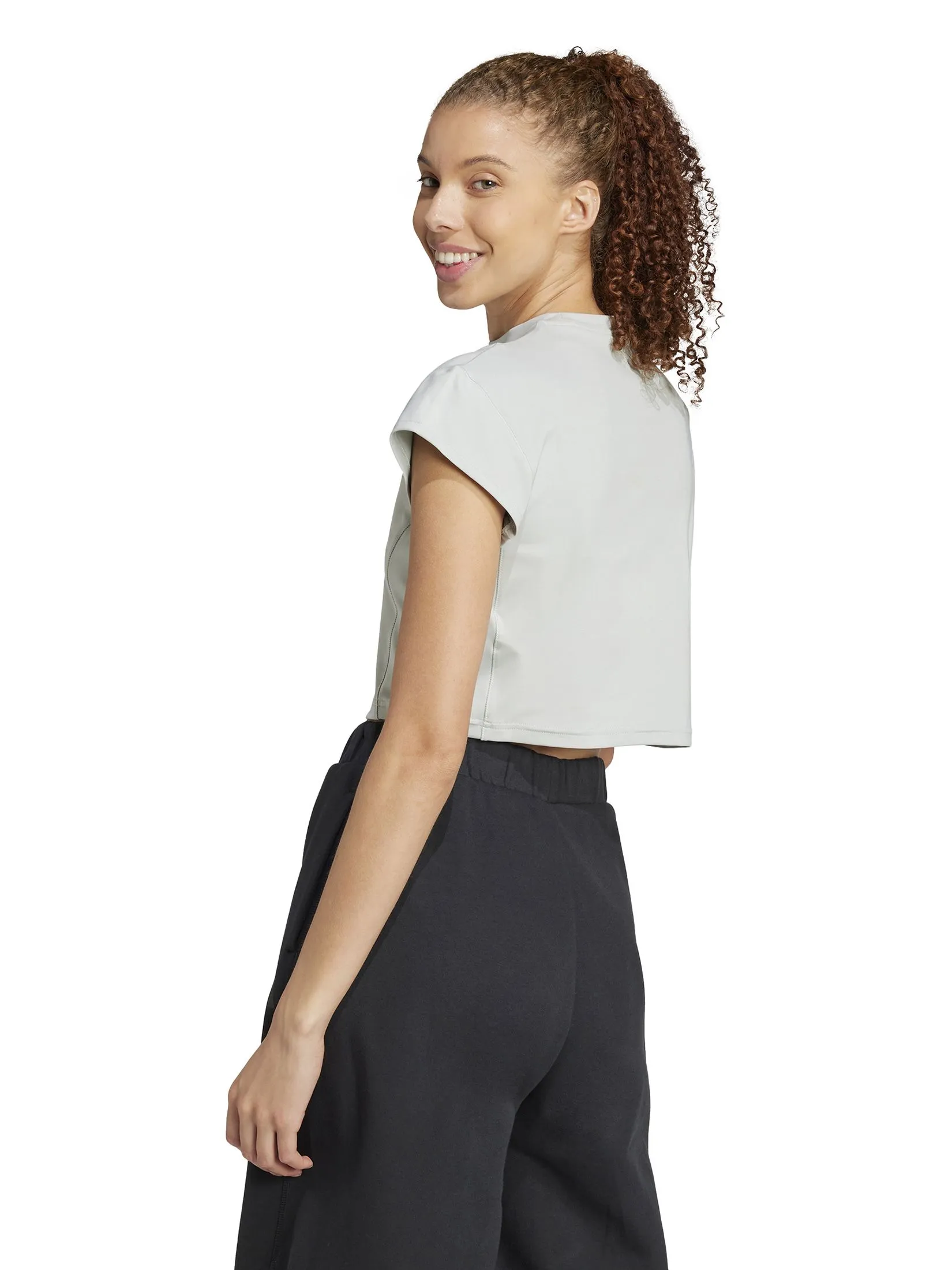 ADIDAS Women Baby T-Shirt City Escape Wonder Silver