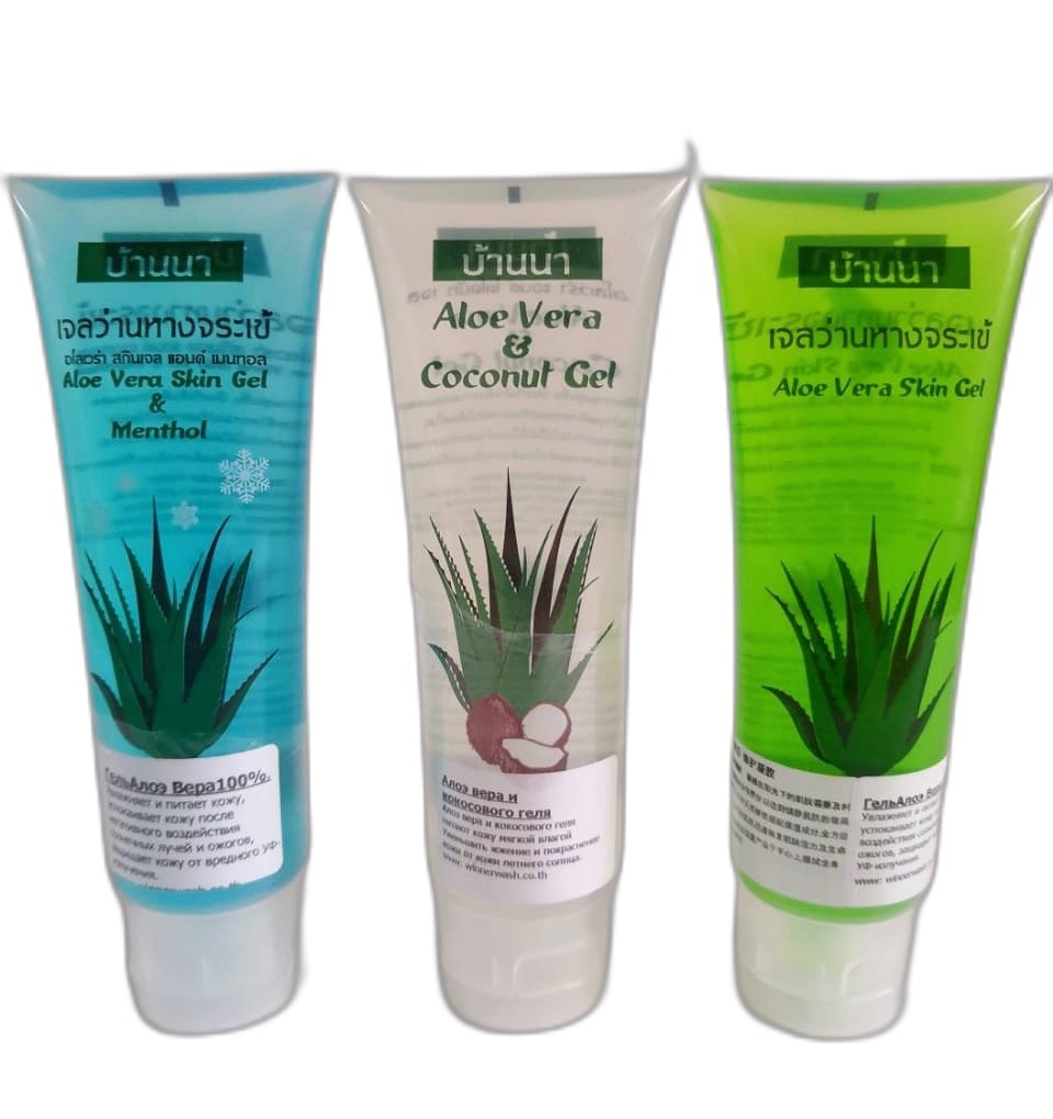 Гель алоэ вера с маслом кокоса Banna 100 мл