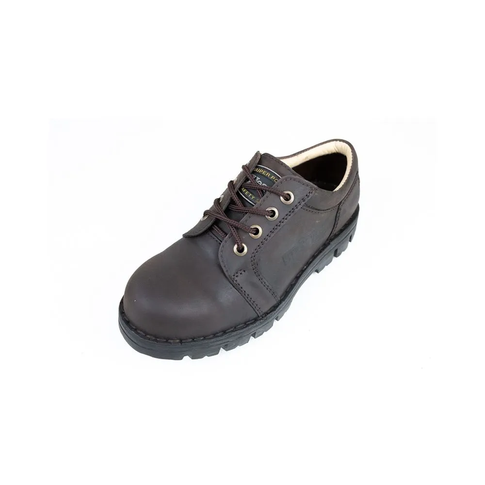 HEAVY Brown Safety Leather Shoes VC3742