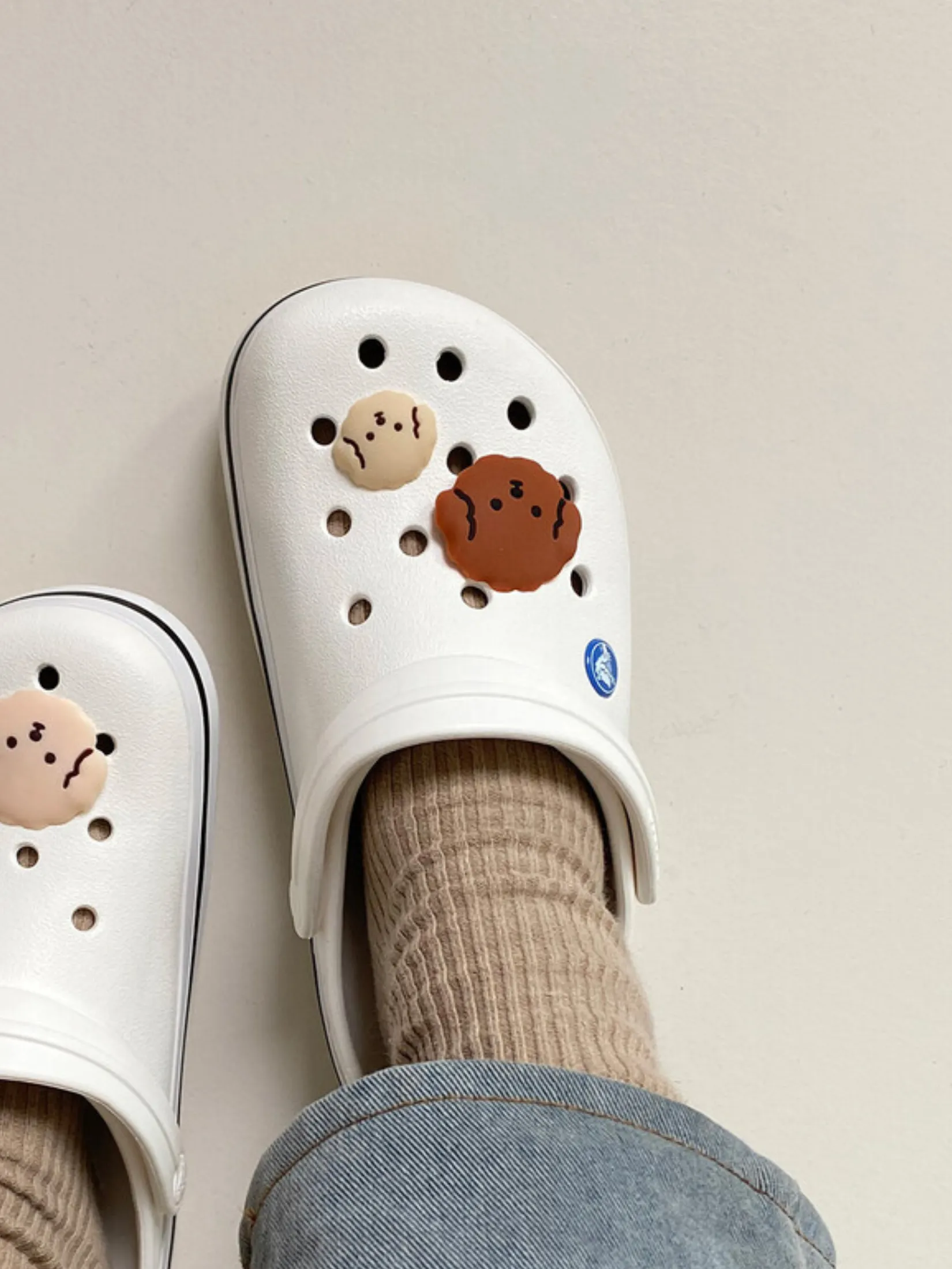 MILL AND MOI MNM Silicone charm - Poodle Brown (L)