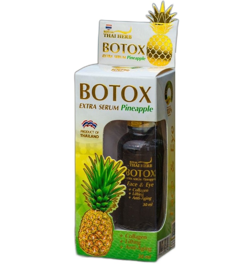 Ананасовая сыворотка с эффектом ботокса Thai Herb 30 мл