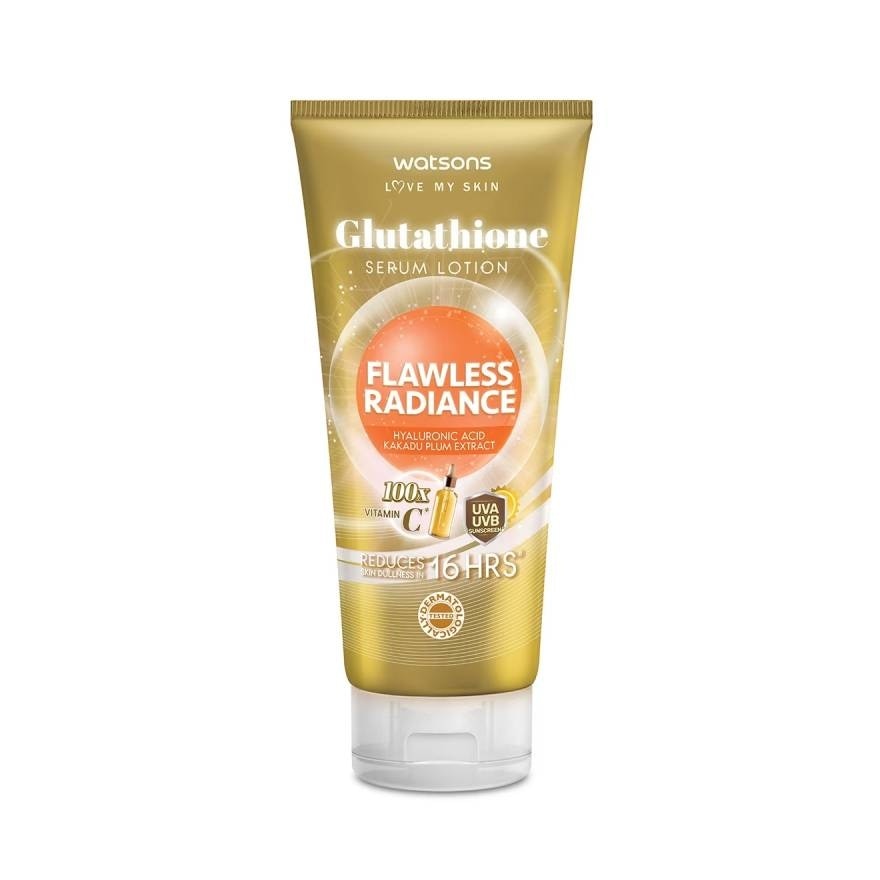Watsons Glutathione Flawless Radiance Serum Lotion 330ml.