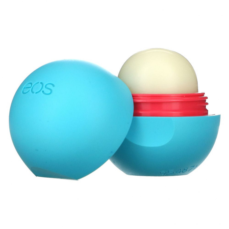 EOS, смягчающий бальзам для губ с маслом ши, ваниль и мята, 7 г (0,25 унции)
