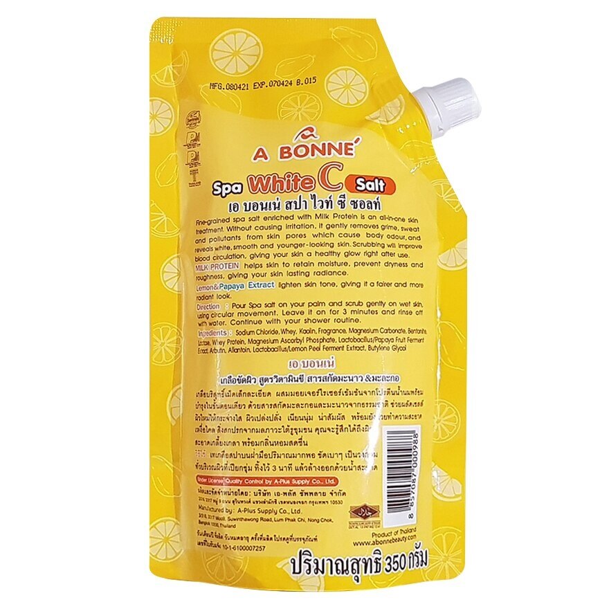 A BONNE' Spa White C Salt 350 G.