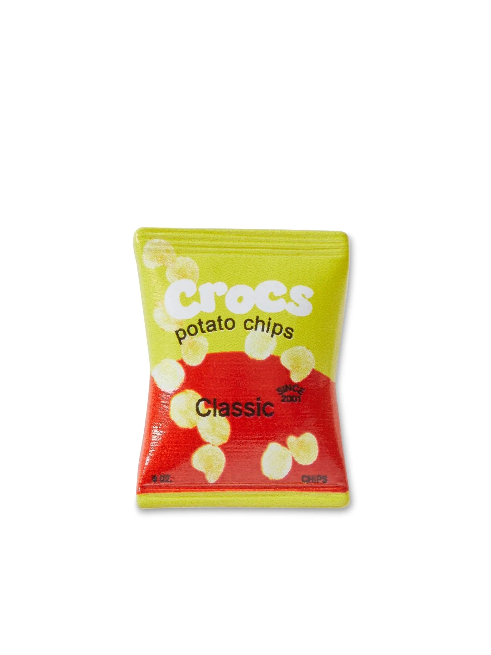 CROCS JIBBITZ™ YELLOW RED CHIP BAG