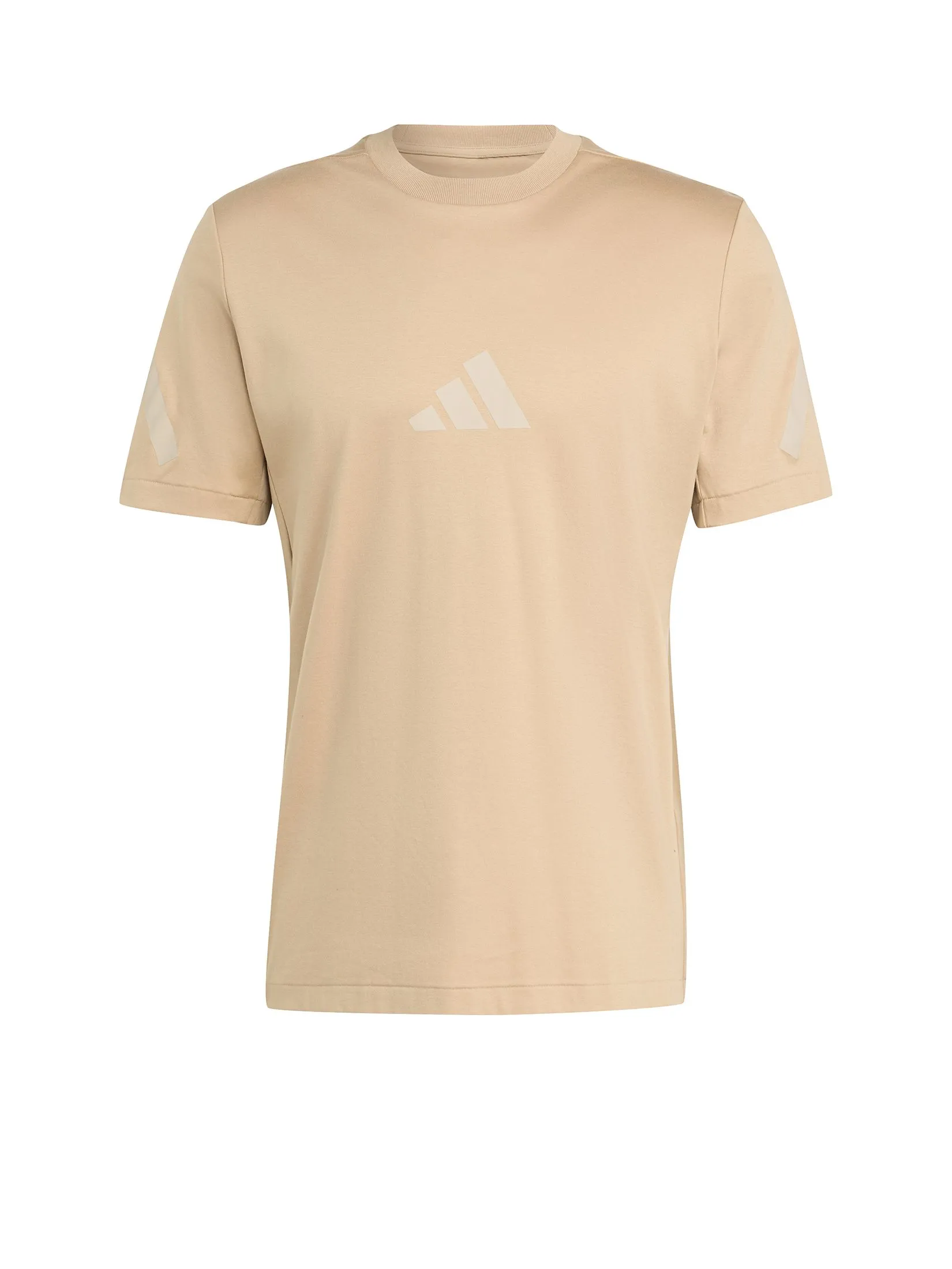 ADIDAS Men T-Shirt adidas Z.N.E. JW4737 Brown / Warm Sandstone