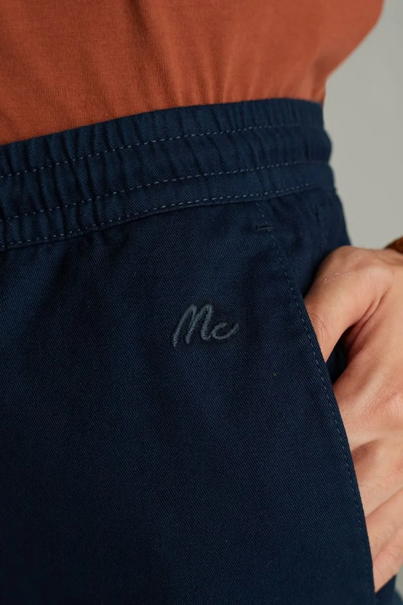 MC JEANS Short pants Navy Blue MCJZ059