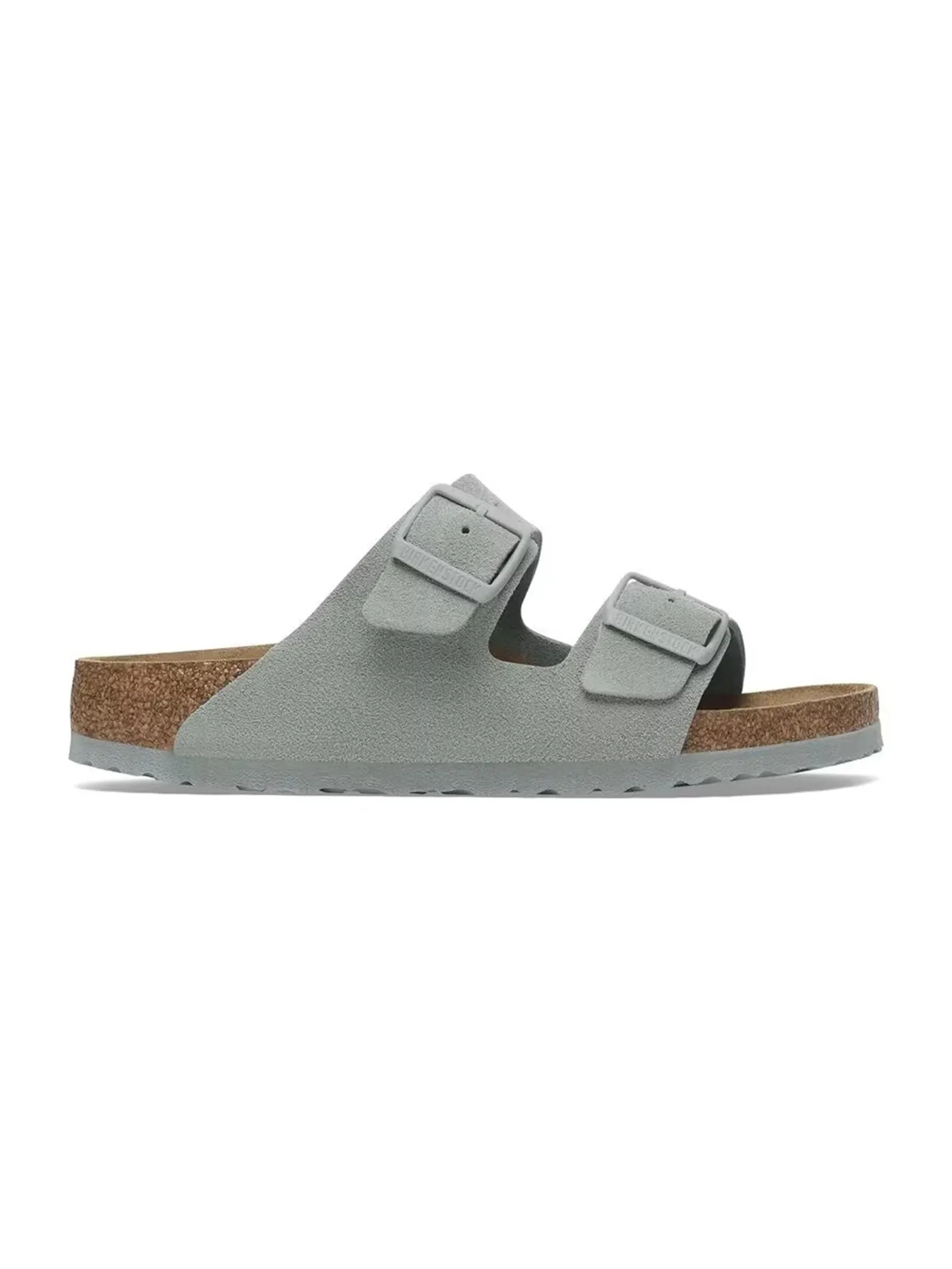 BIRKENSTOCK UNISEX SANDALS ARIZONA SUEDE PURE SAGE