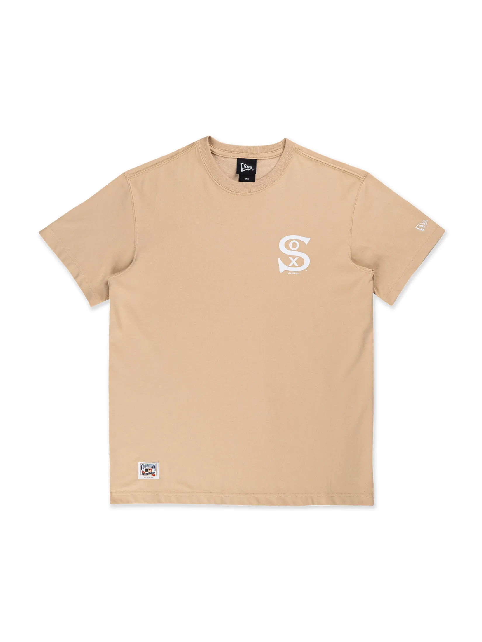NEW ERA UNISEX SHORT SLEEVE TEE 59FIFTY PACK - SEAGLASS CHICAGO WHITE SOX CO OAT MILK Size - L