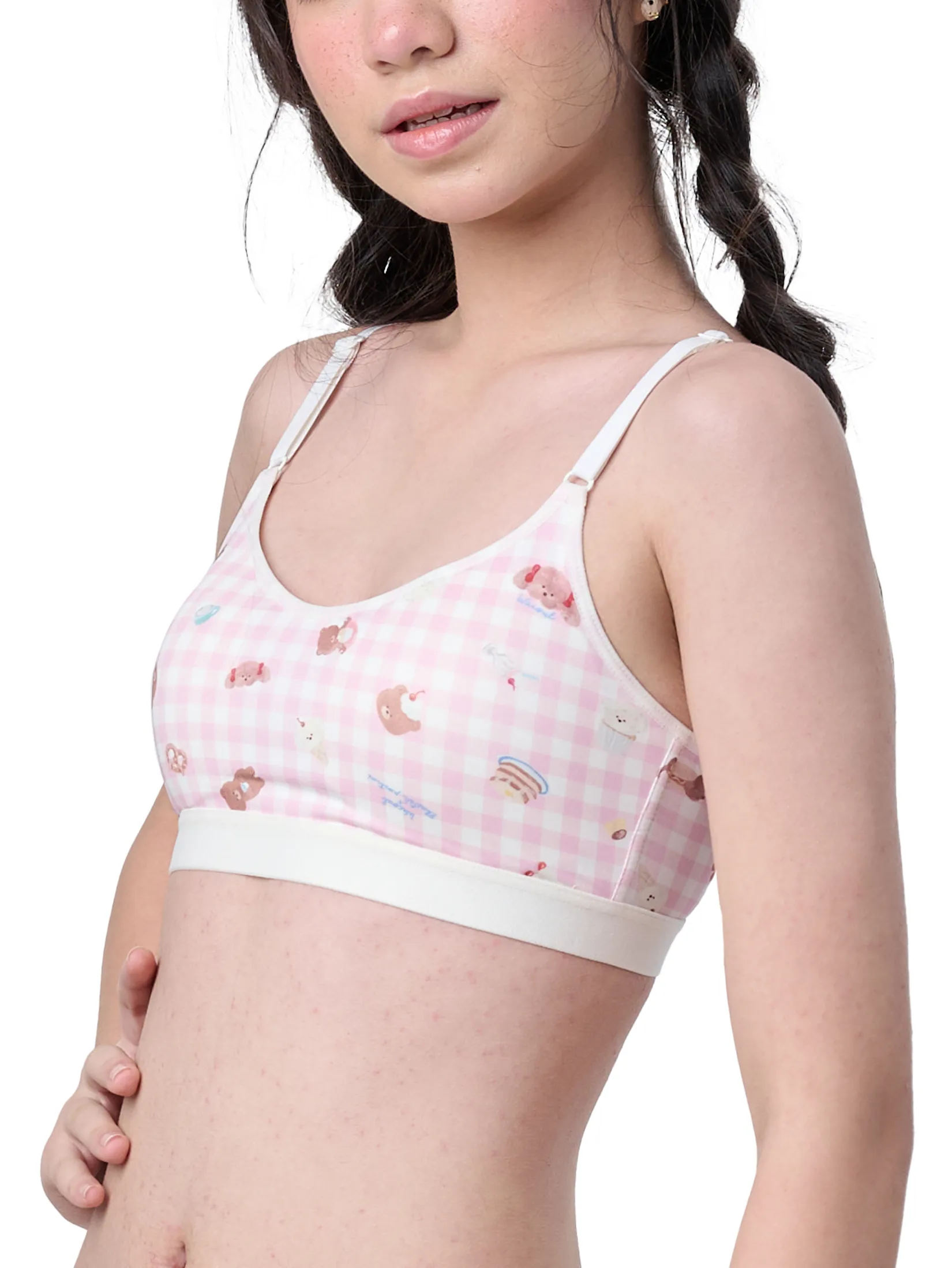 WACOAL Women Teen Smart size bra Collection Plaifah.postcard Pink