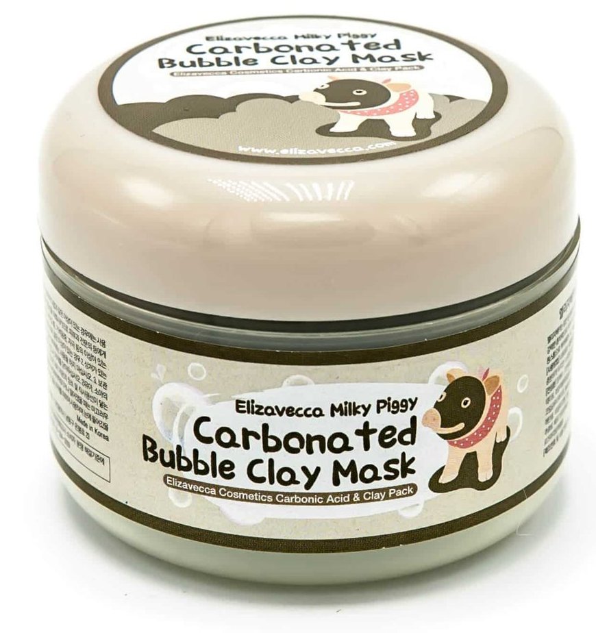 Глиняно - пузырьковая маска Piggy Elizavecca 100 гр