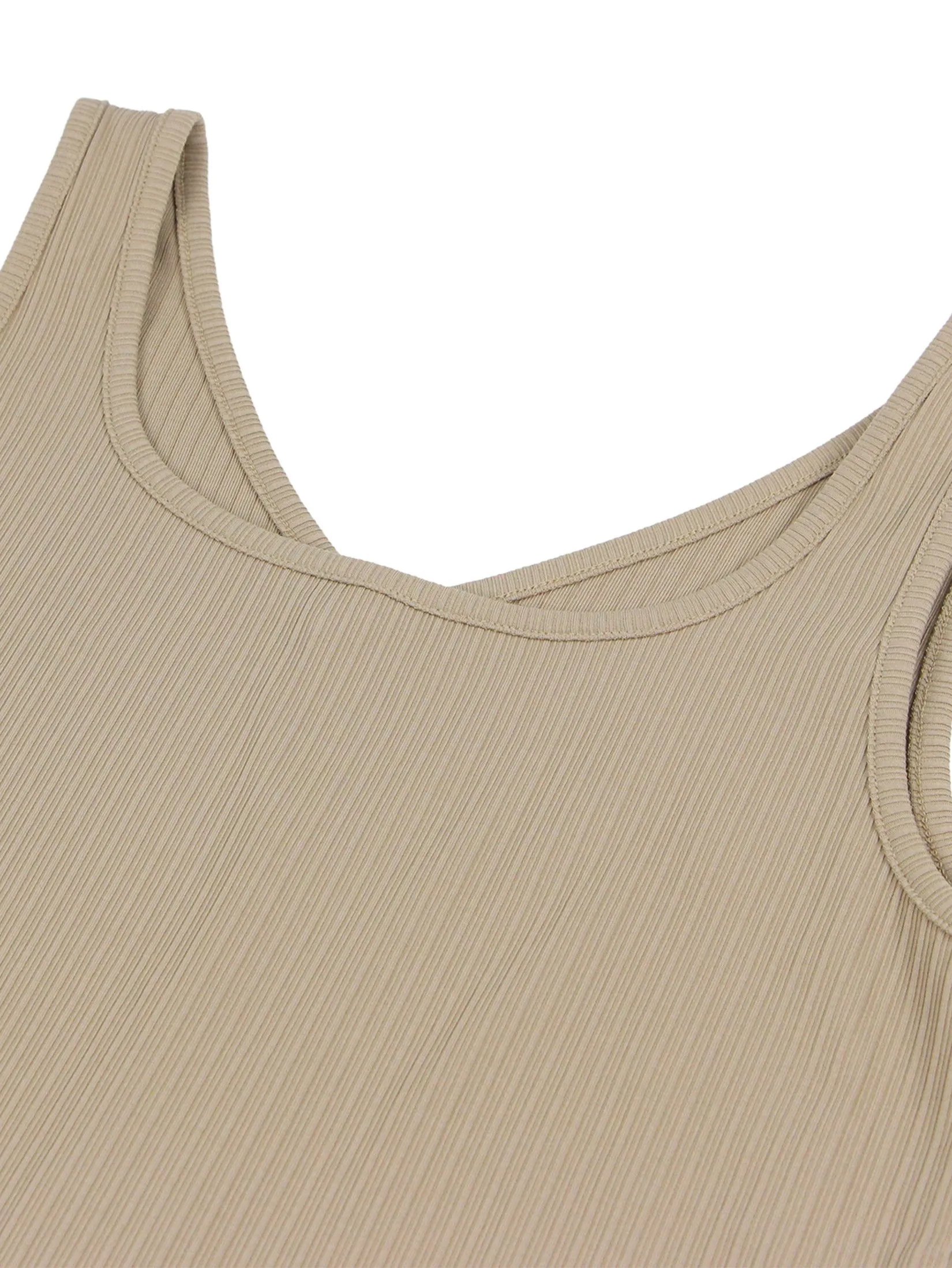 GIORDANO Women's Comfort Jacquard Sorona Vest Brown