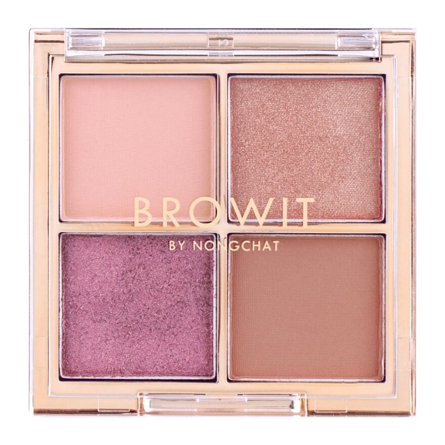 Browit Eyeshadow Palette Pink Glow - Expensive Nude
