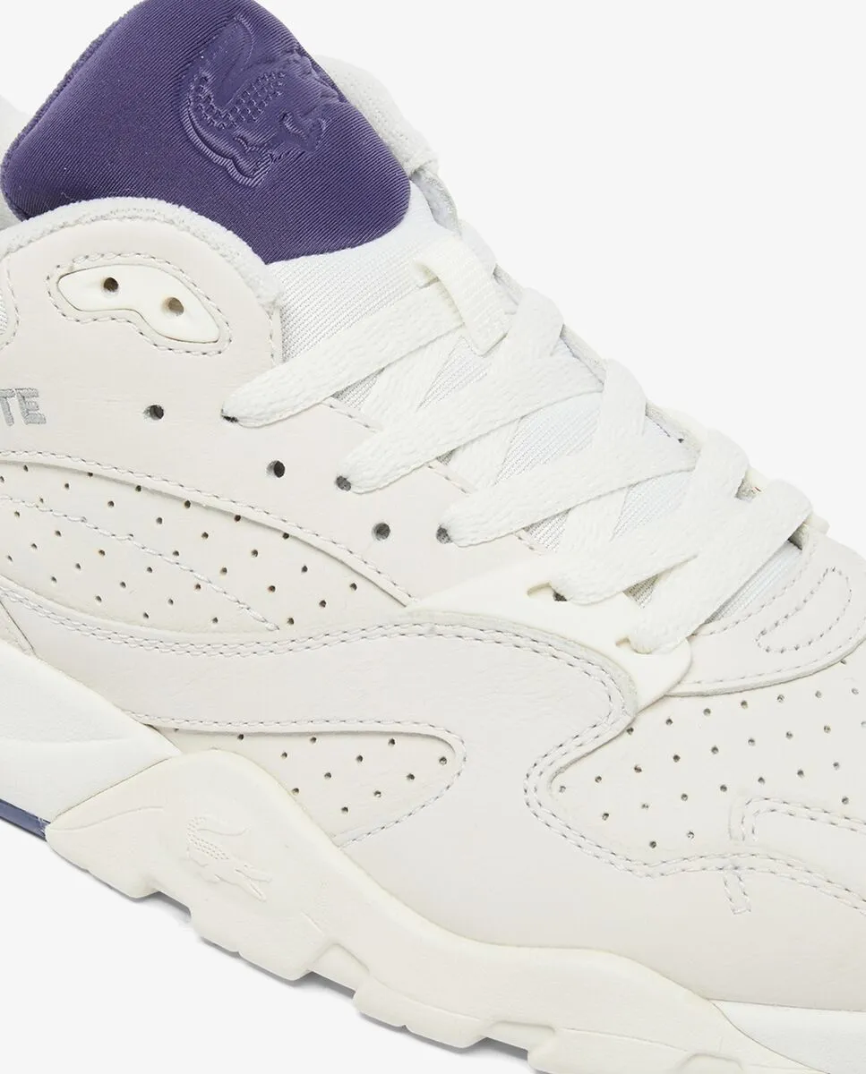 LACOSTE Men’s Game Trainer Leather Sneakers White