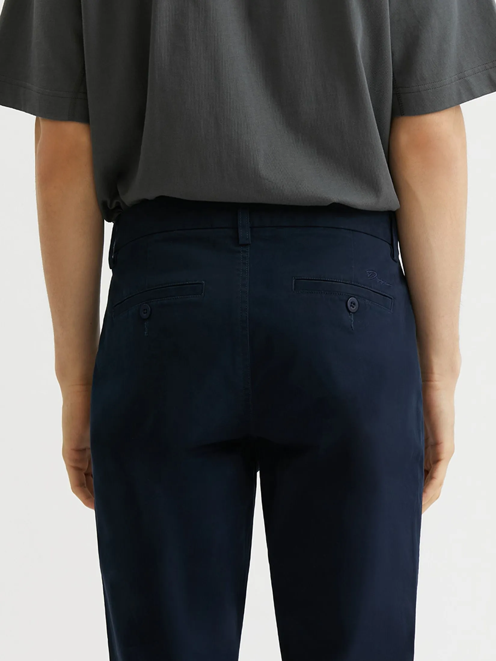 DAPPER DAPPER Everyday Stretch Chino Pants Navy