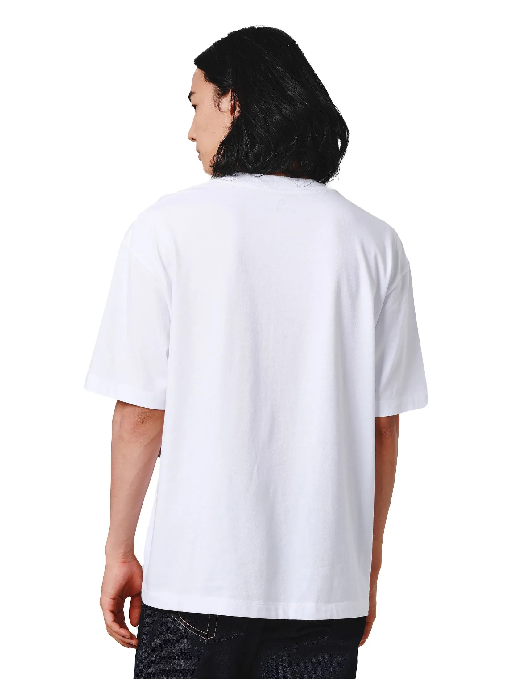 JOHN HENRY Men's T-Shirts (Oversize Fit) DENIM White