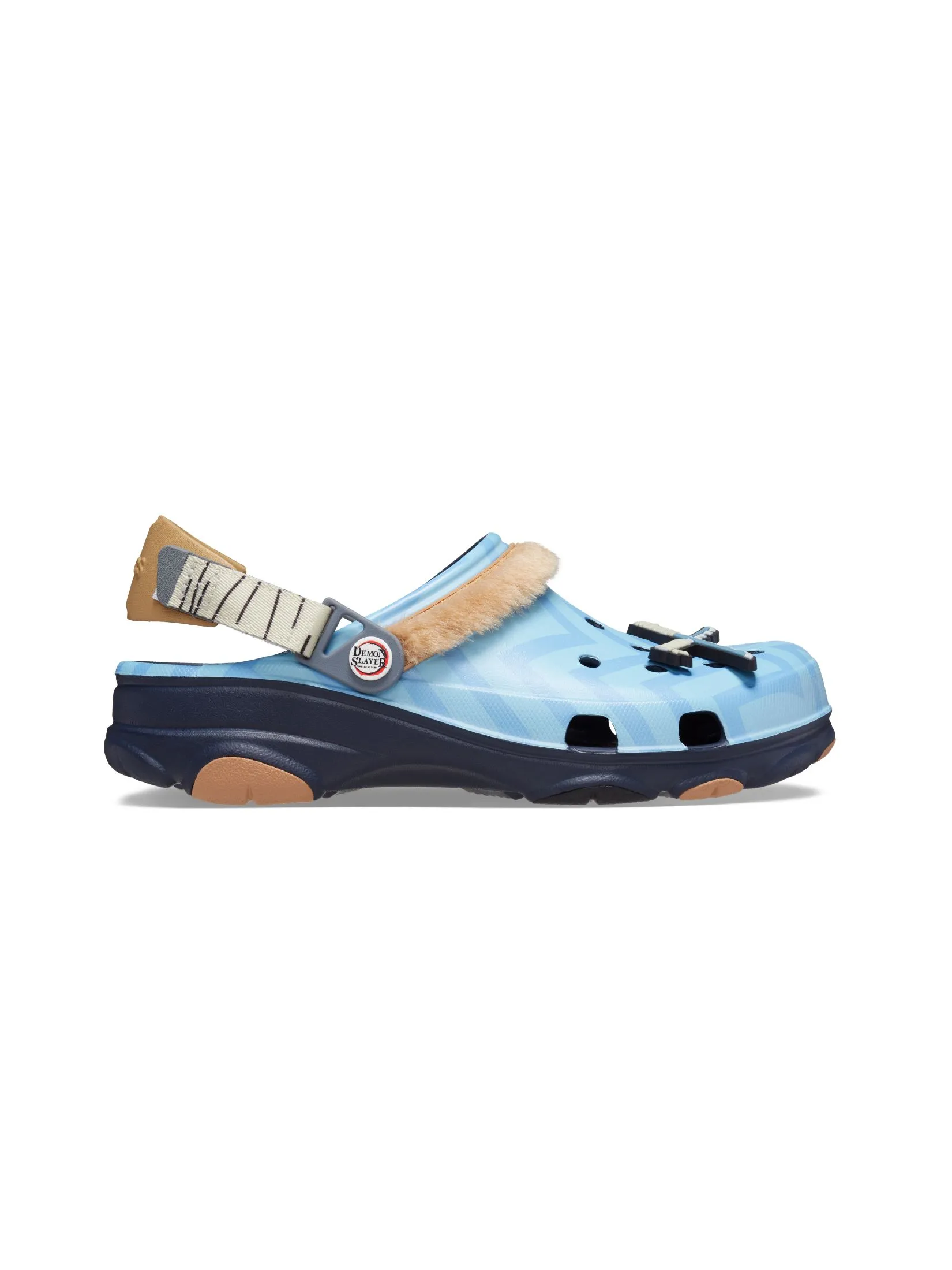 CROCS UNISEX DEMON SLAYER INOSUKE ALL TERRAIN CLOG - NAVY