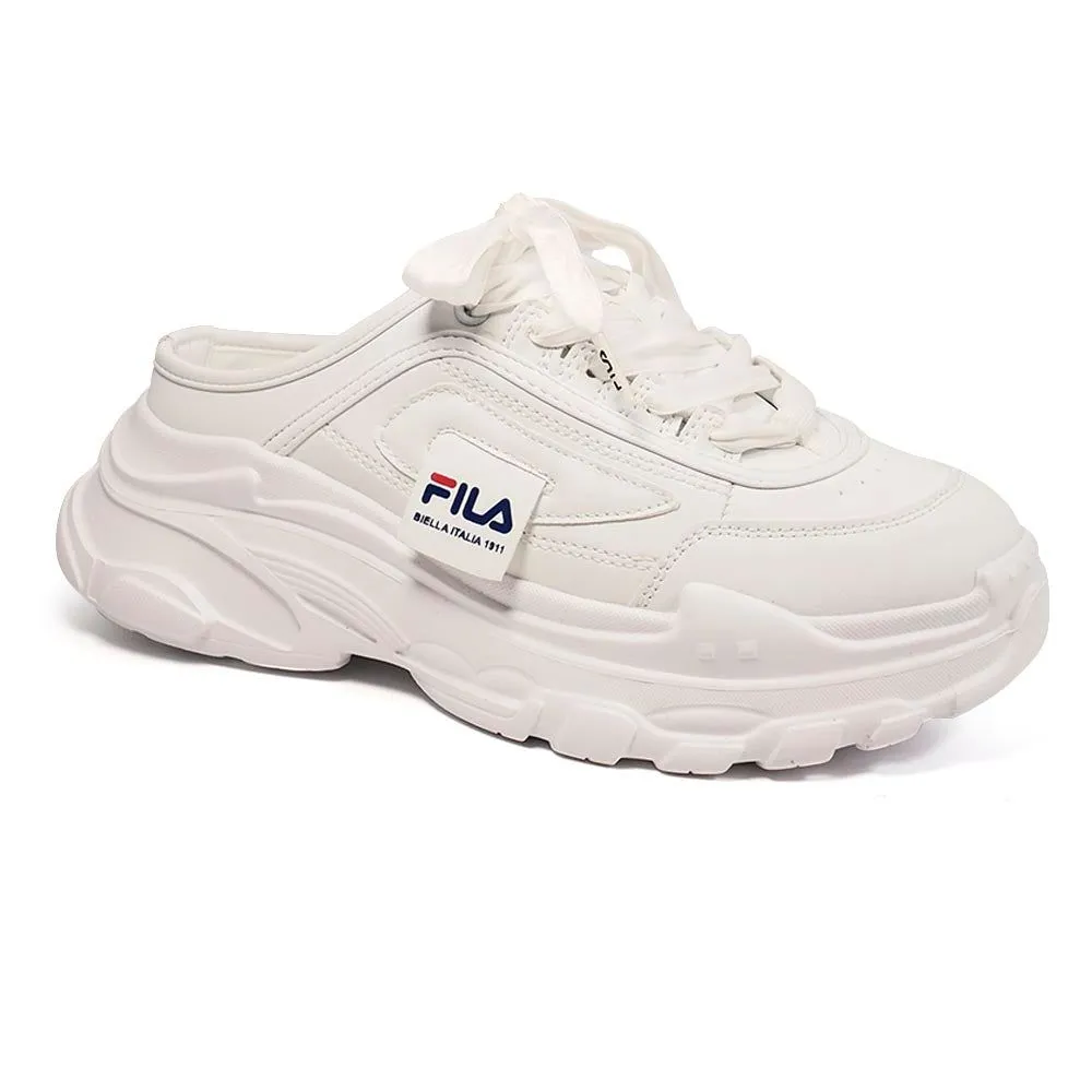 FILA Women Casual Shoes Mule BS White - FI039SH236EKTH