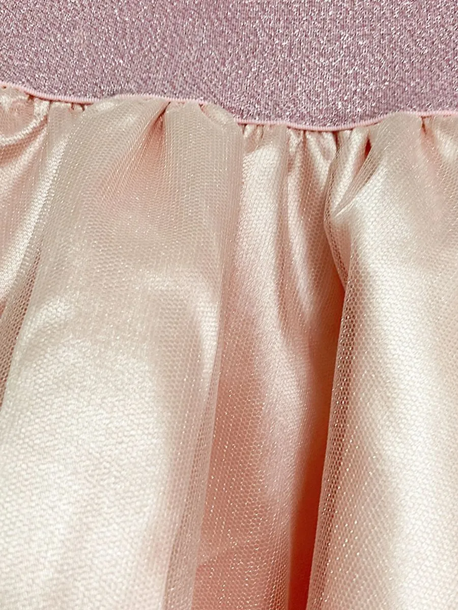 ICONIC WOMAN SOFT PINK BALLOON MINI SKIRT