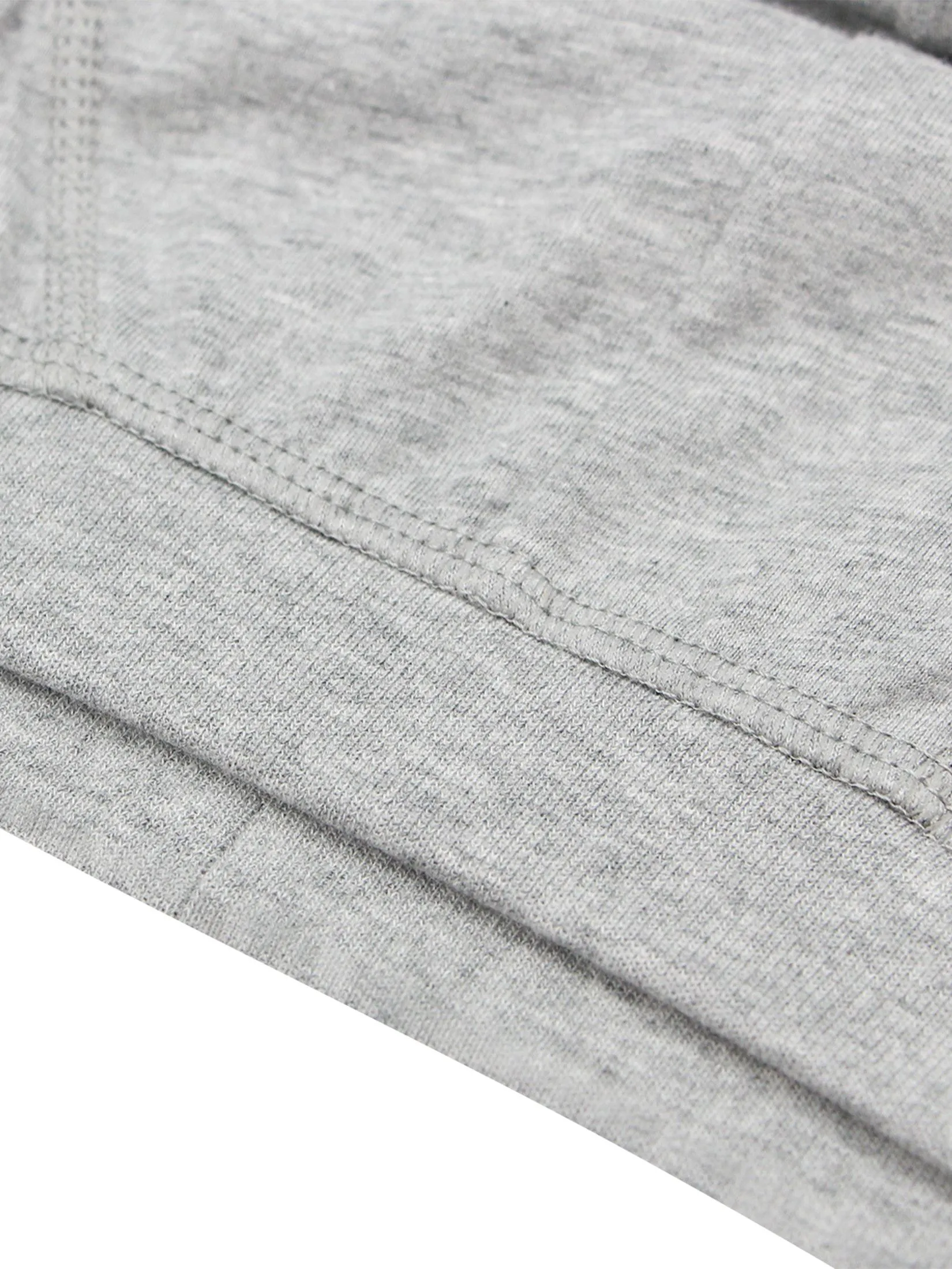 GIORDANO Men's Classic Briefs (3 pieces/pack) Heather Grey