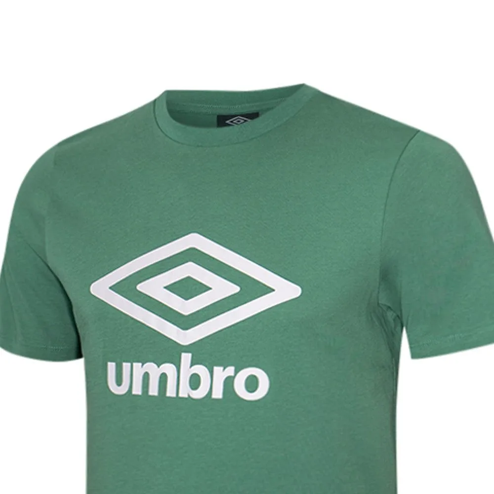 UMBRO Men T-Shirt Large Logo 2025 Green - UM126AP481EITH