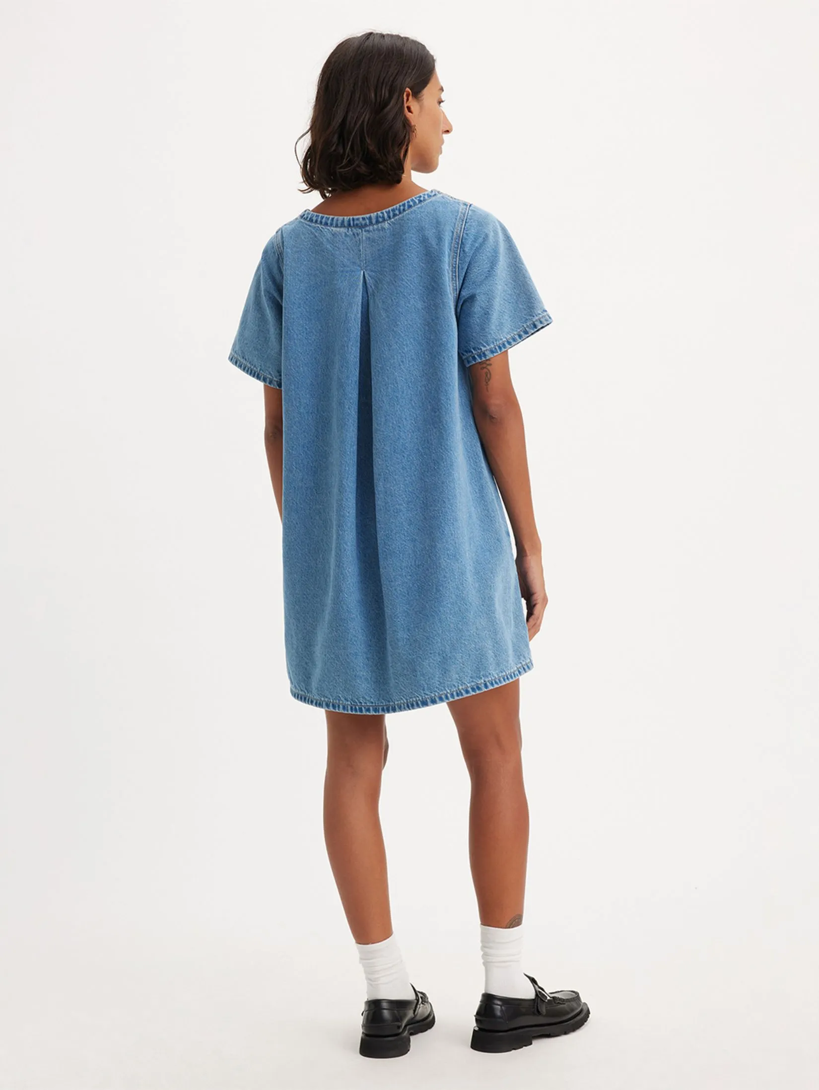 LEVI'S WellThread Women's Wildflower Dress Dark Blue