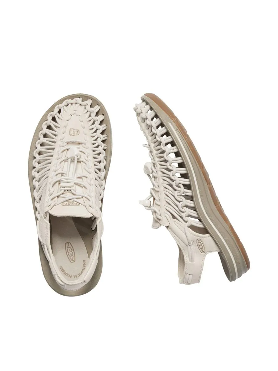 KEEN 1018698 W-UNEEK Shoes White Cap/Cornstalk